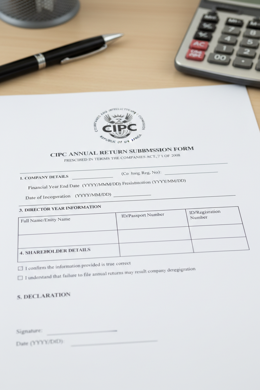 Submit your Annual Returns at CIPC ( 1 to 24 Hours)