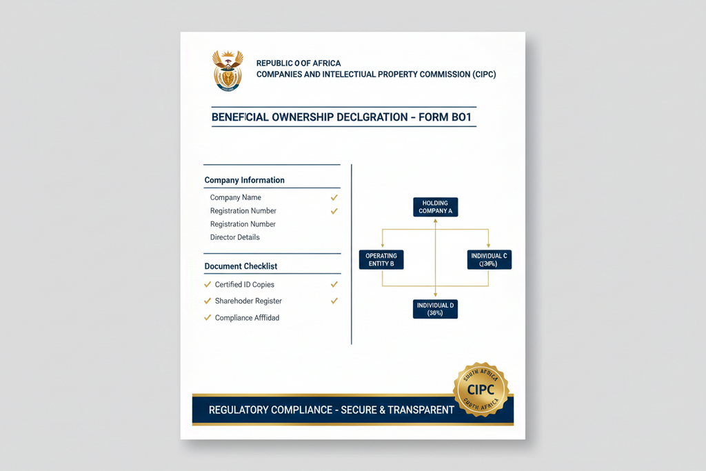 Submit your Beneficial Ownership Report to CIPC (1 to 24 Hours)
